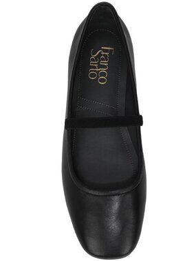 🖤🔹️Franco Sarto 🔹️Black Leather Leather Ballet Flat